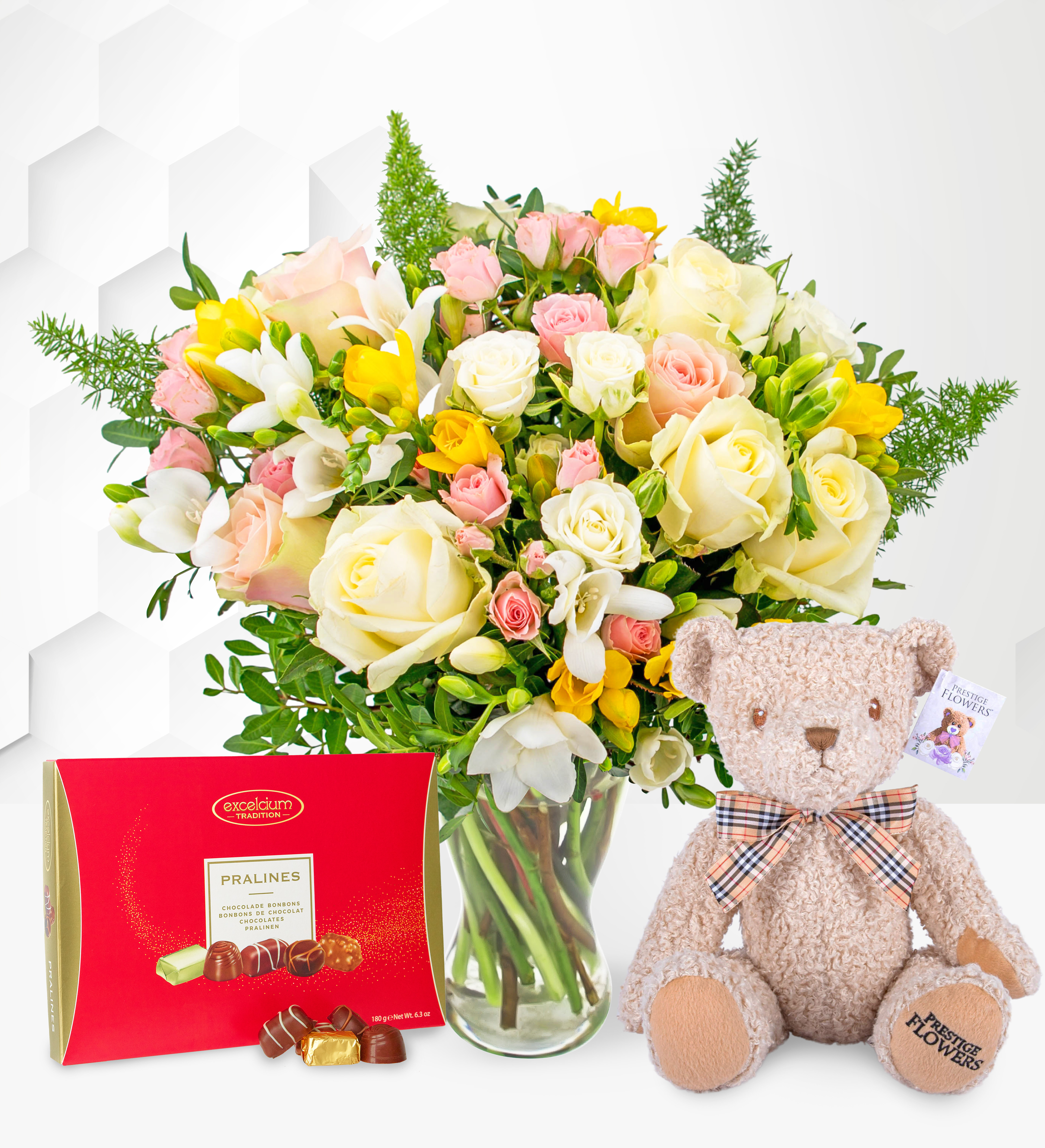 Prestige Flowers Delivery with FREE Chocolates